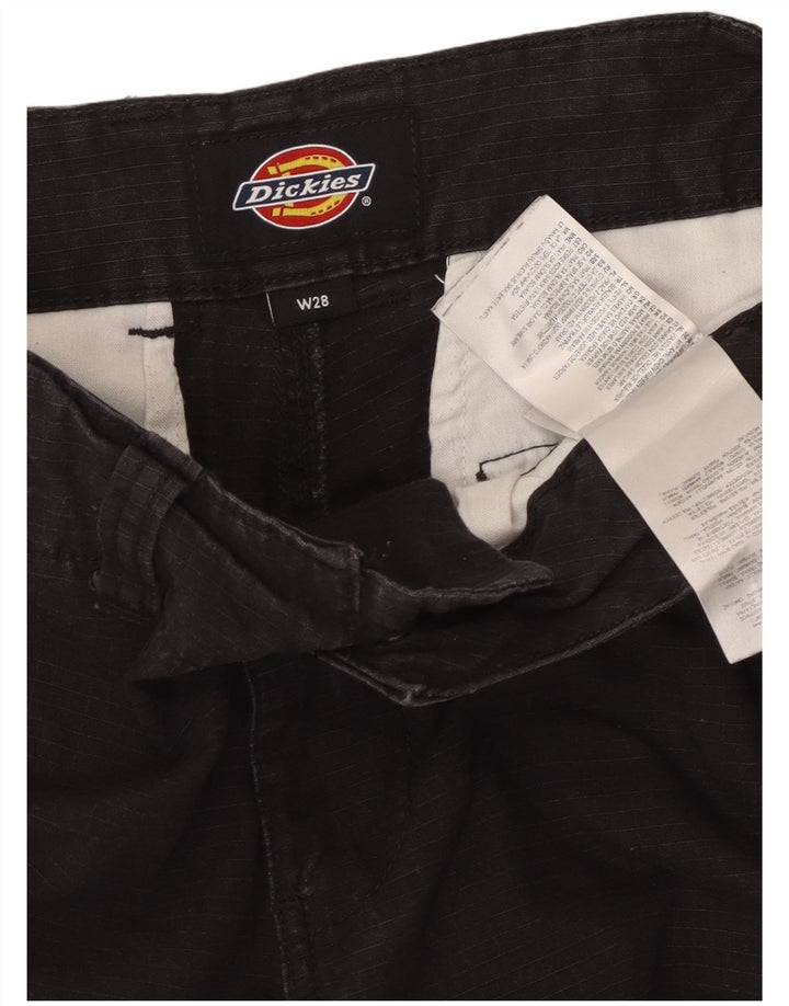 DICKIES Pantaloni drepti pentru bărbați cargo W28 L29 bumbac negru