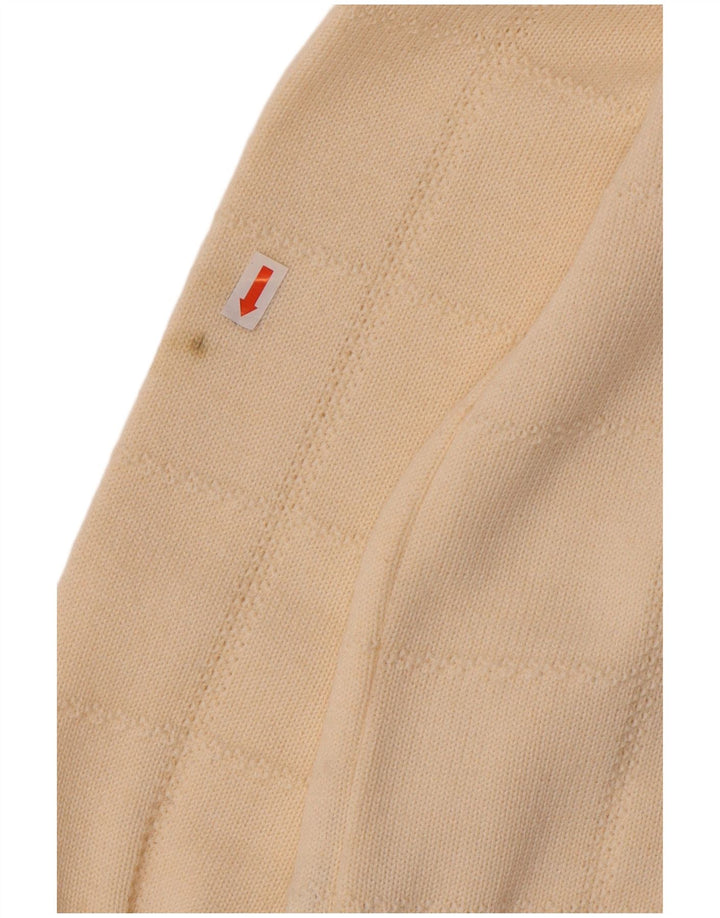 Pulover cardigan pentru femei Aspa EU 48 2XL Bej Poliacrilic