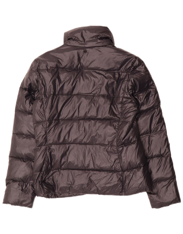 Jachetă căptușită pentru femei Benetton UK 12 Medium Black