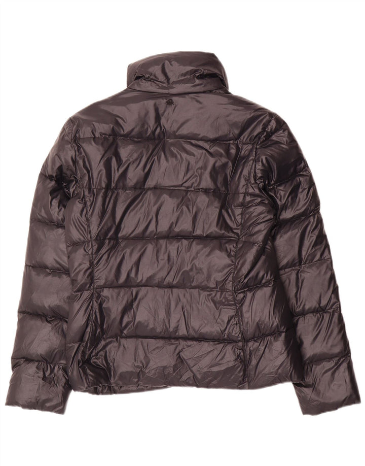 Jachetă căptușită pentru femei Benetton UK 12 Medium Black