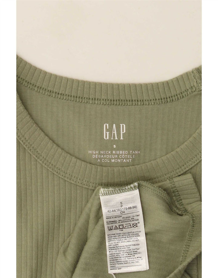 Vesta Gap pentru femei UK 8 Small Kaki Bumbac