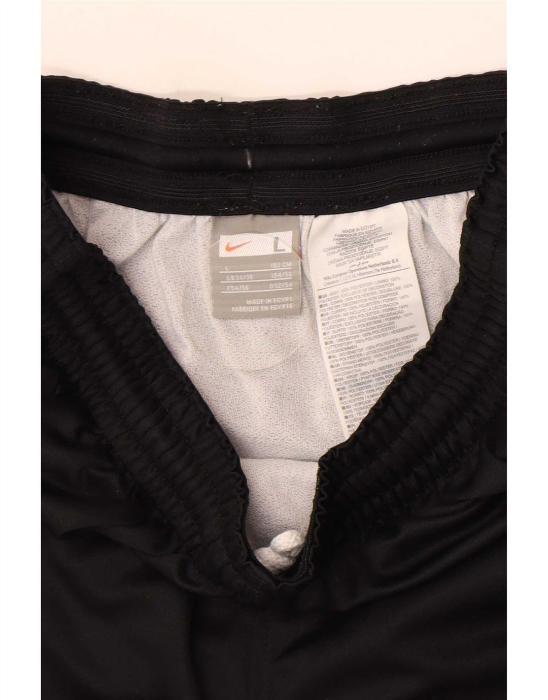 Pantaloni scurți sport Nike pentru bărbați, mari, negru, poliester