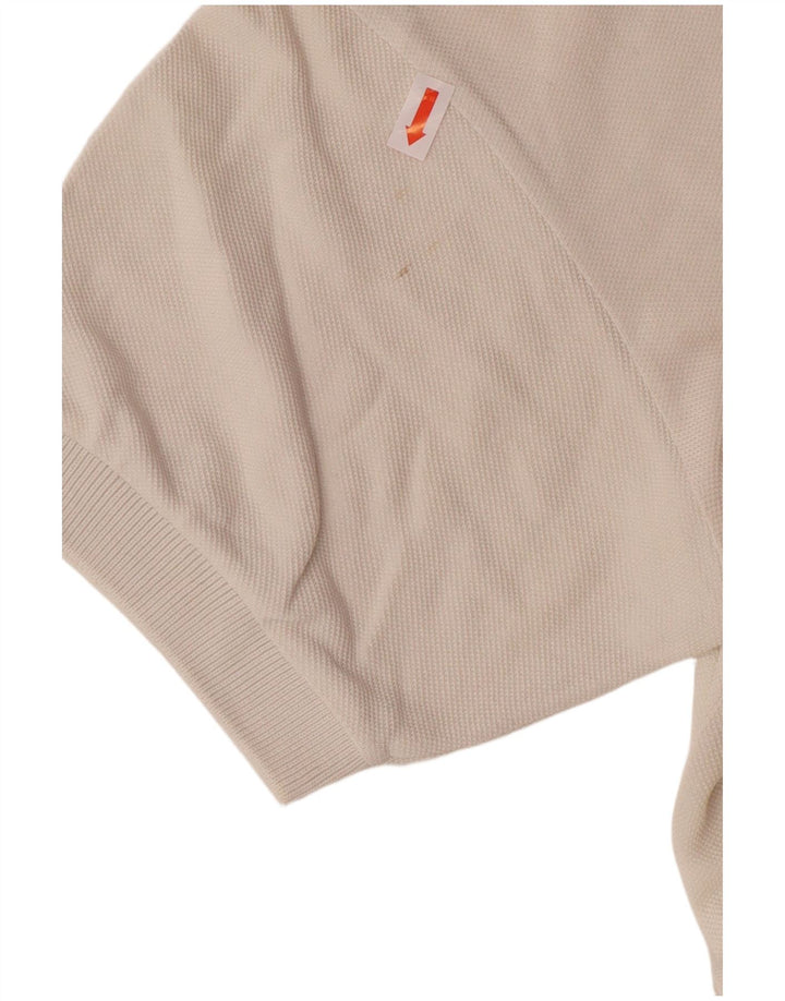 Tricou polo Lacoste pentru baieti 13-14 ani bumbac alb