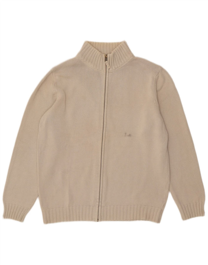 Pulover cardigan pentru bărbați Zara, mare, alb