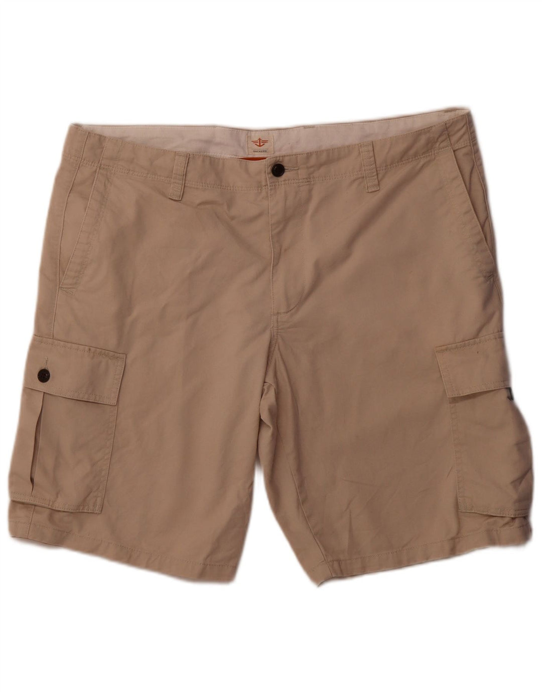 DOCKERS Mens Cargo Shorts W40 XL  Beige Cotton