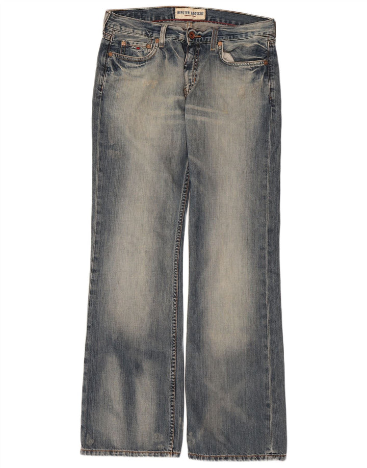 Blugi Tommy Hilfiger pentru femei Hipster Bootcut W29 L32 Albastru