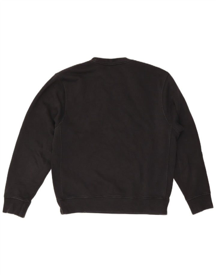 Pulover Nike pentru bărbați, bumbac mic, negru