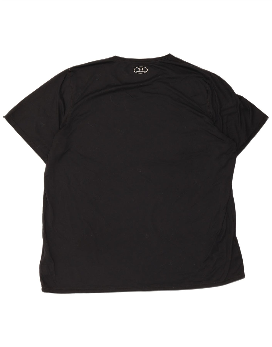 Tricou grafic pentru bărbați UNDER ARMOUR Heat Gear Top 3XL poliester negru