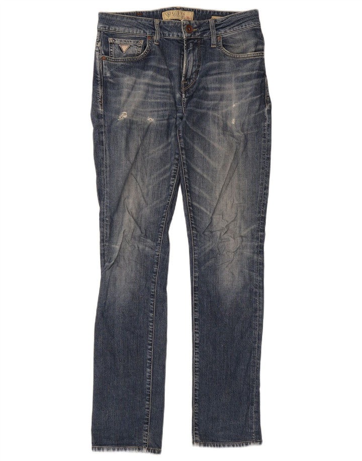 Blugi slim pentru bărbați Guess W30 L32 albastru