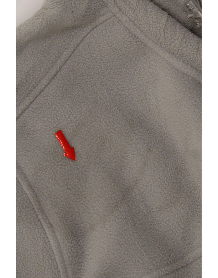 Jachetă din lână cu glugă Reebok pentru bărbați UK 42 XL poliester gri