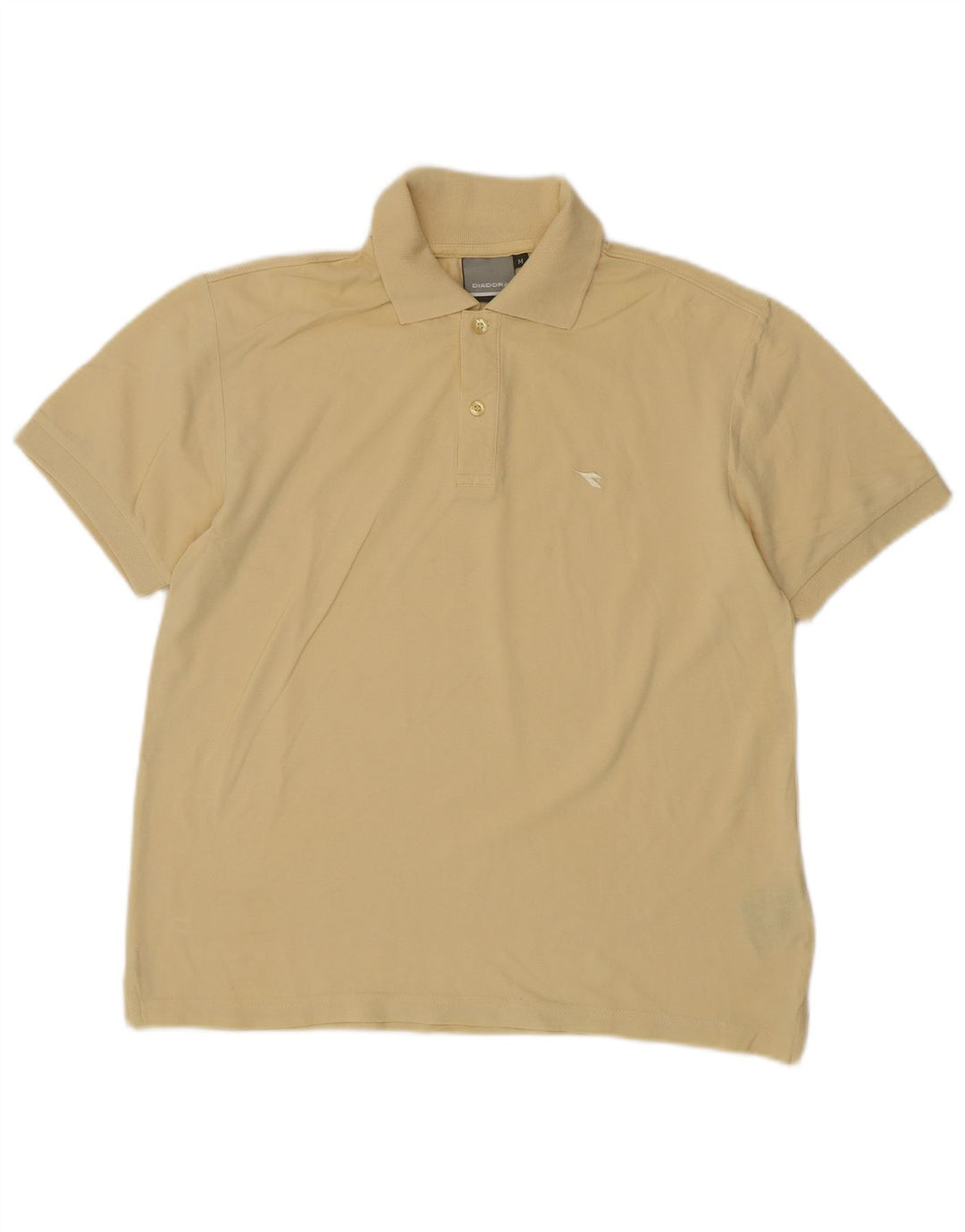 DIADORA Tricou Polo Barbati Bumbac Galben Mediu