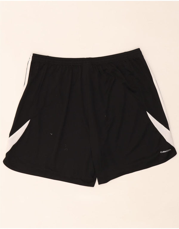 Pantaloni scurți sport pentru bărbați Adidas Climacool XL, negru, poliester color bloc