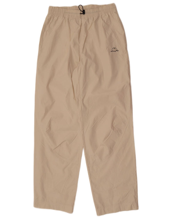 Pantaloni de trening pentru bărbați Kappa, poliester, bej mediu