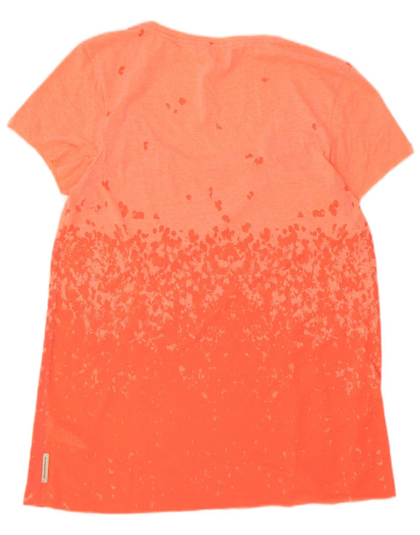 Tricou pentru femei Maison Scotch Top UK 10 Bumbac portocaliu mic