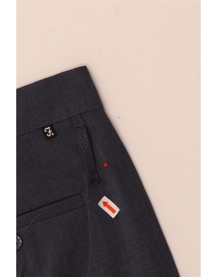 Farah Pantaloni Drepți Casual Bărbați L36 L29 Poliester Albastru
