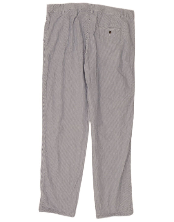 Pantaloni chino cu talie înaltă pentru bărbați Marks & Spencer UK 16 Large W36 L31 Alb