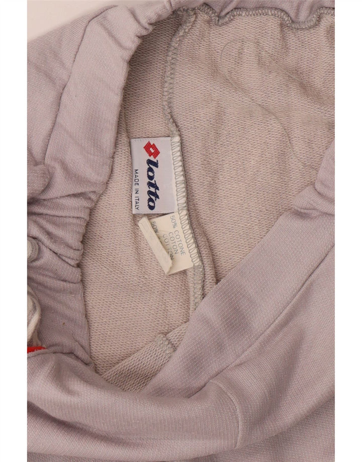 Pantaloni de trening LOTTO pentru damă IT 46 mare bumbac gri