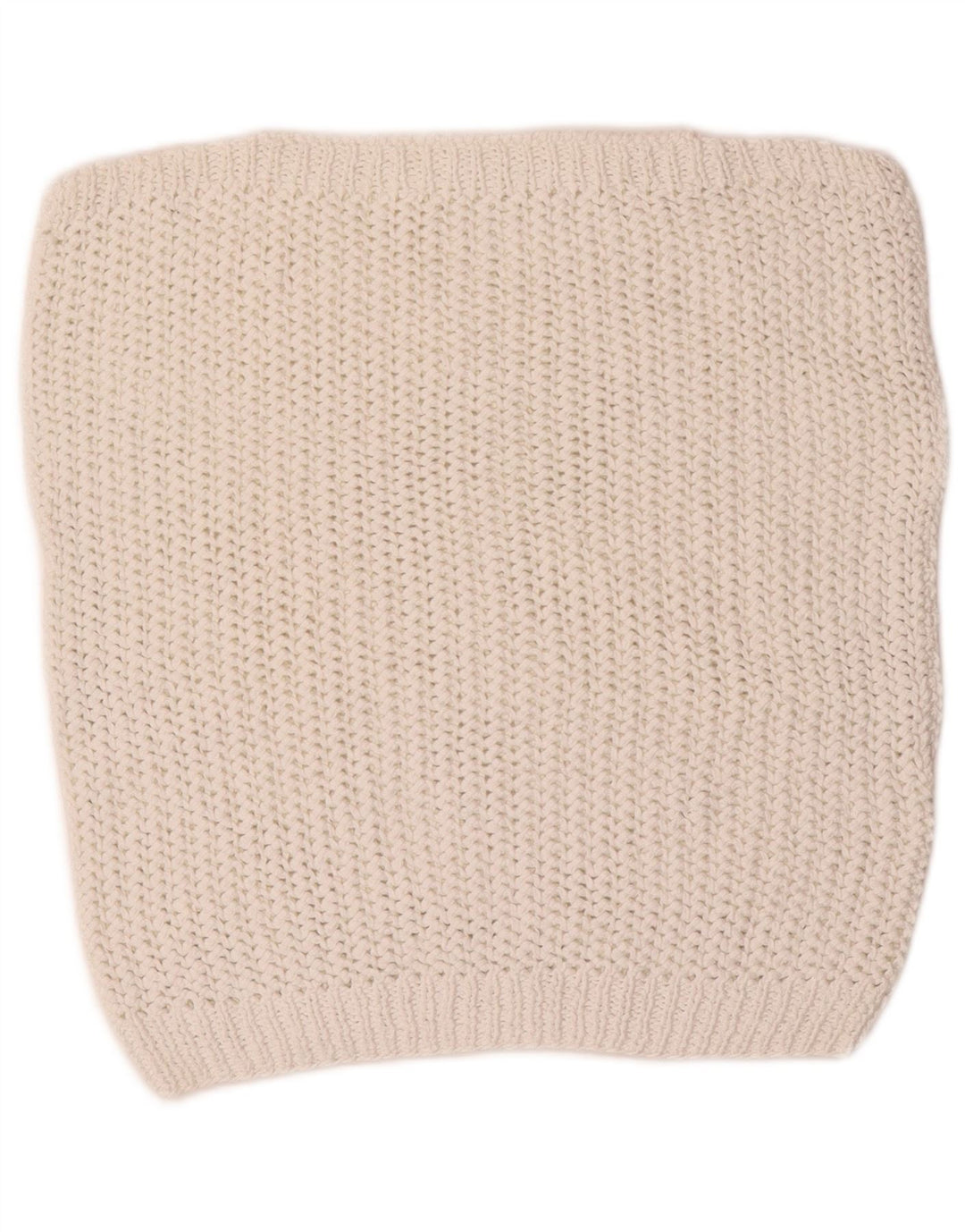 Vintage Crop Crochet Vest Tank Top UK 12 Medium White