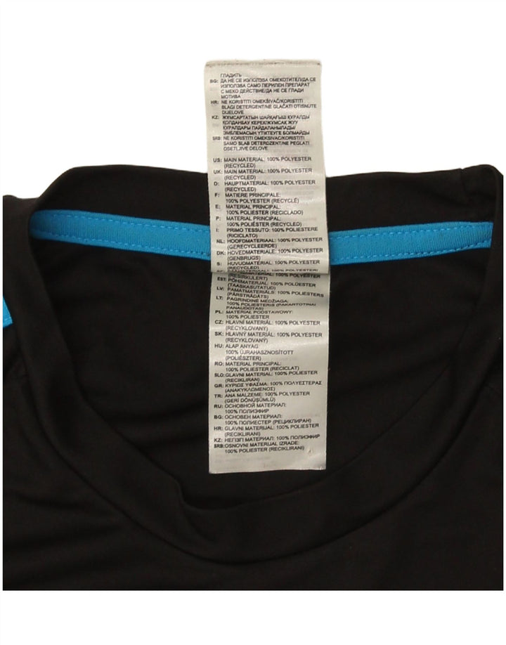 Tricou pentru bărbați Adidas Top Mic Negru Poliester