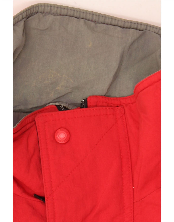 Jachetă căptușită pentru bărbați Eddie Bauer UK 42 XL bumbac roșu