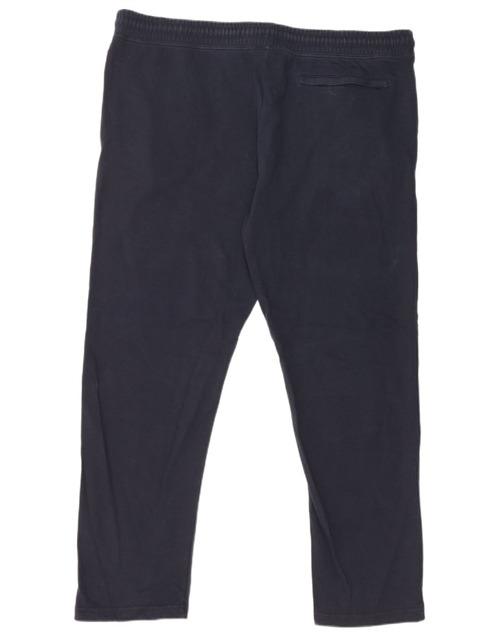 Pantaloni de trening obișnuiți pentru bărbați Marks & Spencer, 2XL, bumbac bleumarin
