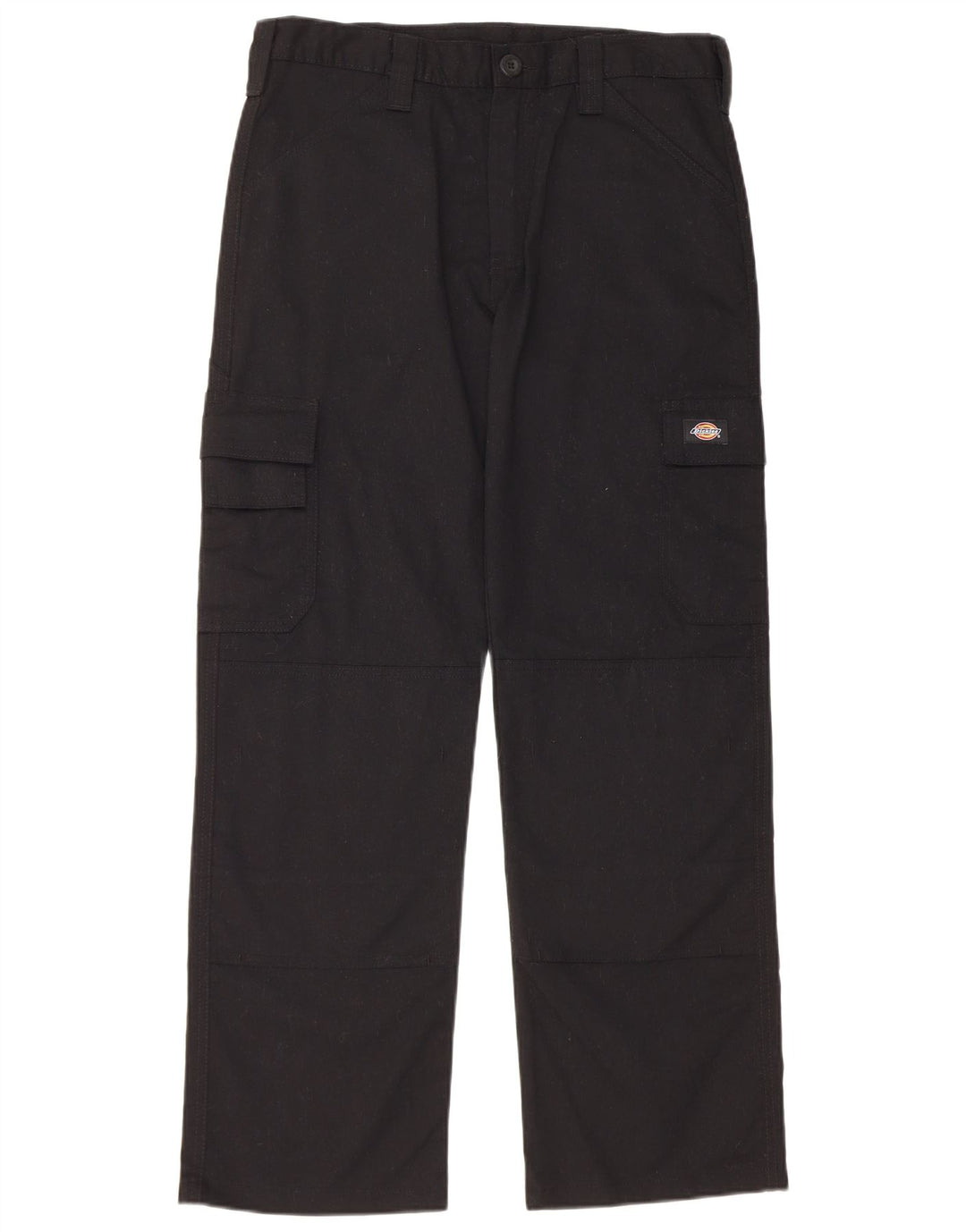Pantaloni cargo dritti pentru bărbați Dickies W32 L30 poliester negru