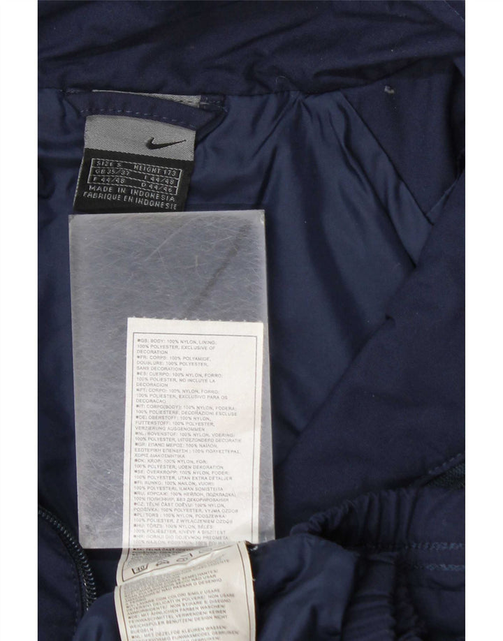 Jachetă bomber Nike pentru bărbați Marea Britanie 35/37 Mic, albastru bleumarin, nailon color bloc
