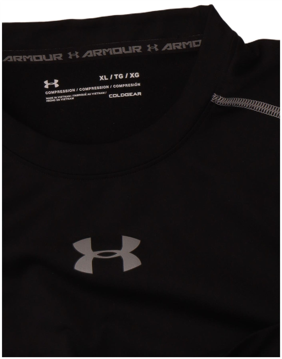 Top de compresie Under Armour pentru bărbați cu mânecă lungă XL, negru