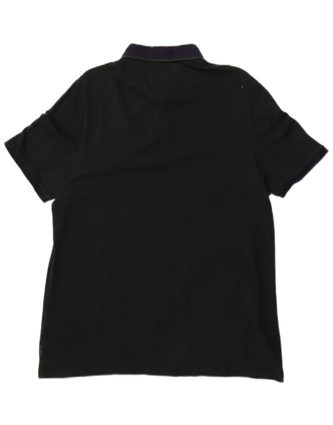 Tricou polo pentru bărbați Ted Baker Mărimea 6 2XL Verde Argyle/Diamond Bumbac