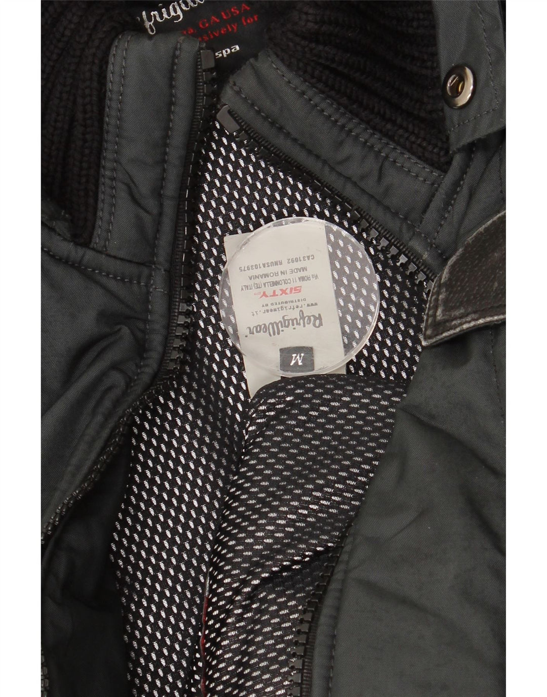 Jachetă căptușită pentru bărbați REFRIGWEAR UK 38 Medium Black Nylon