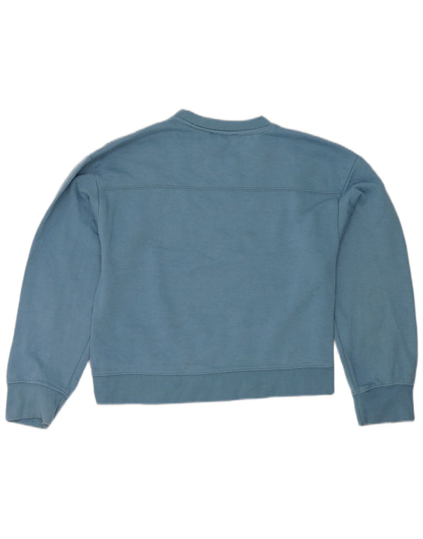 Pulover pentru damă Zara Crop Pulover UK 10 Small Blue Poliester