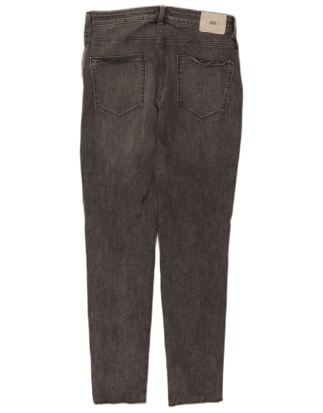 Blugi slim pentru femei Zara EU 42 Large W32 L28 Gri