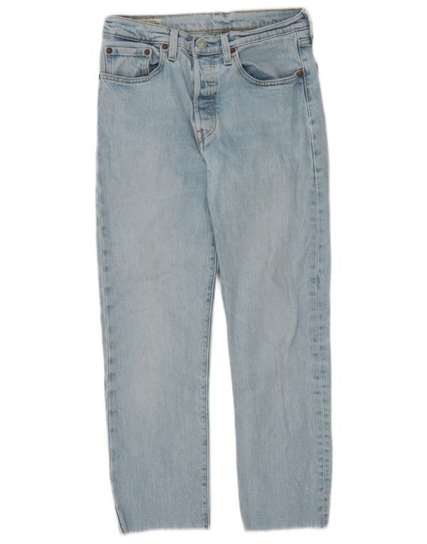 Blugi drepti pentru femei Levi's W27 L26 Bumbac albastru