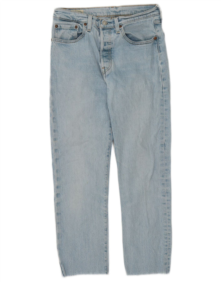 Blugi drepti pentru femei Levi's W27 L26 Bumbac albastru
