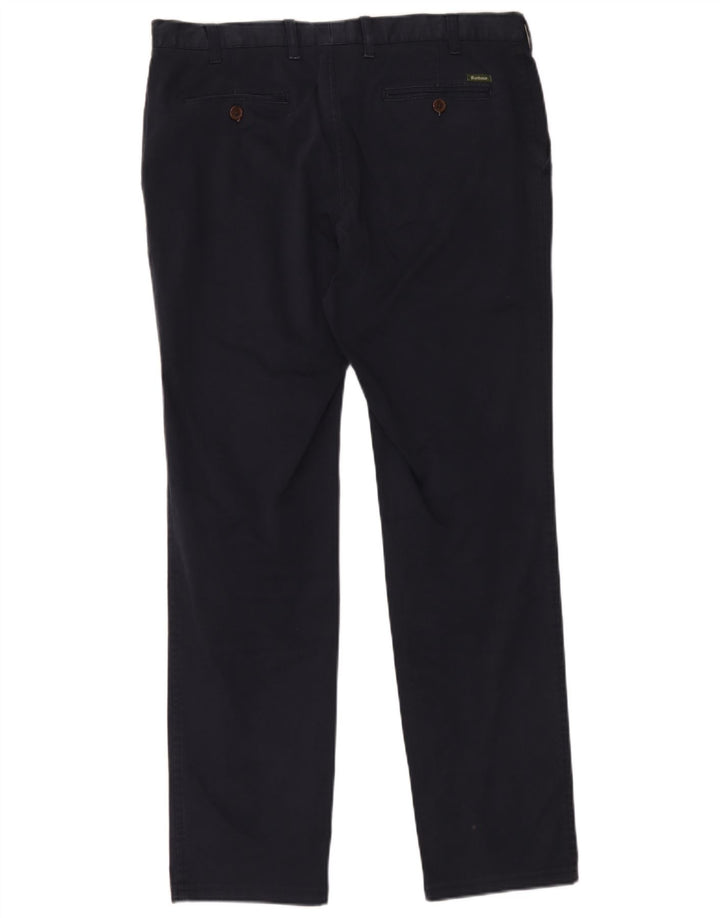 Pantaloni chino Barbour pentru bărbați, cu ajustare normală, IT 48 Medium W36 L32 Bleumarin