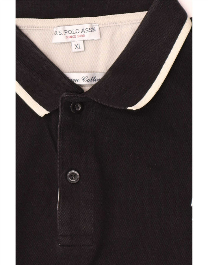 U.S. Polo Assn. Cămașă pentru bărbați XL neagră