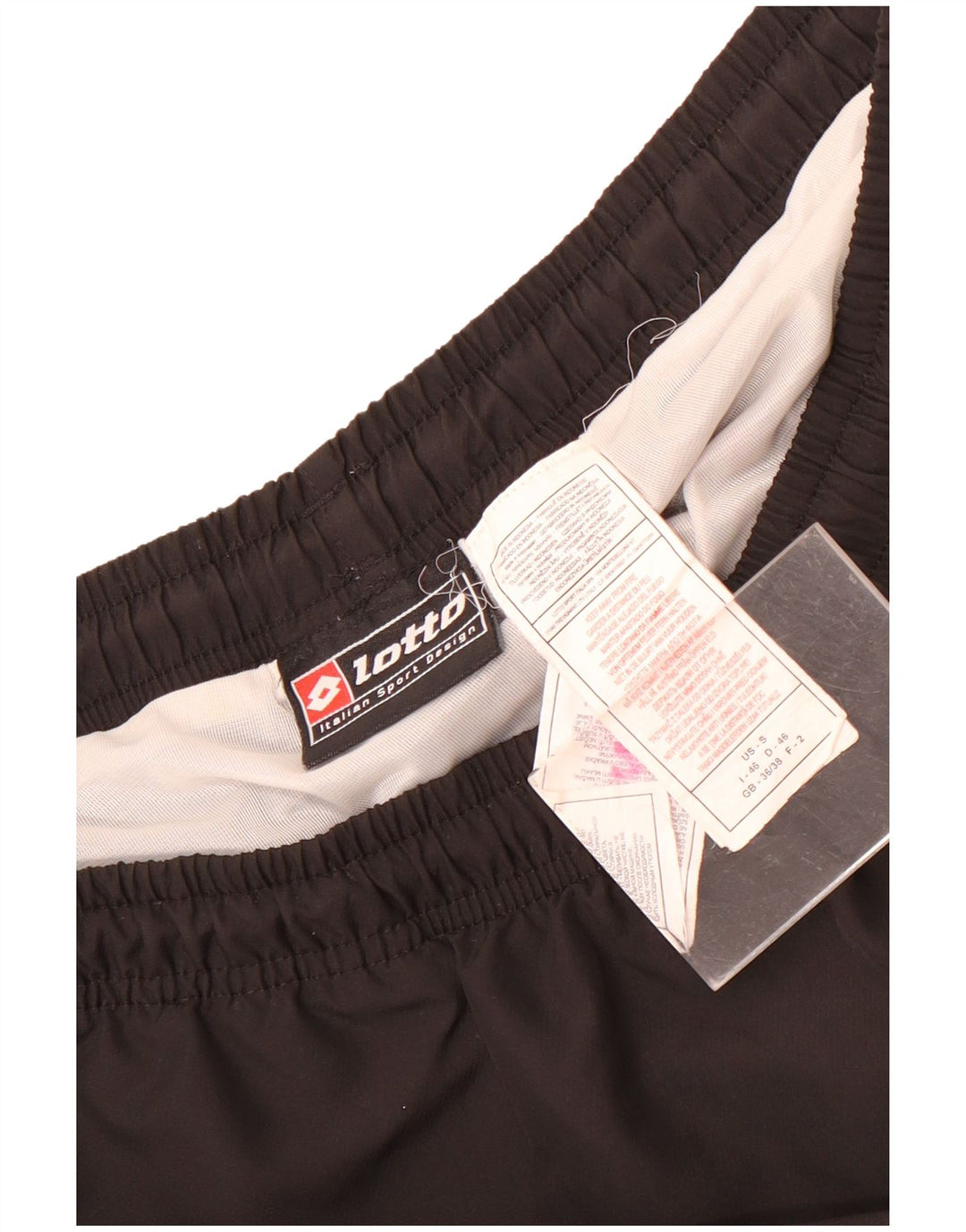 Pantaloni scurti sport pentru bărbați Lotto UK 36/38 Poliester negru mic