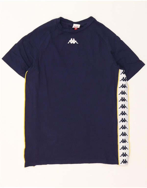 Tricou grafic pentru bărbați Kappa Top Mediu Bleumarin Bumbac Colorblock