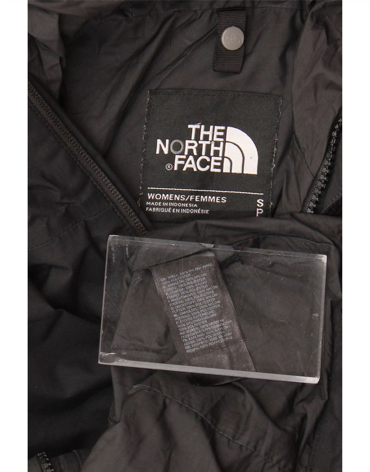 The NORTH FACE Jachetă de ploaie cu glugă pentru femei UK 10 Small Black Poliester