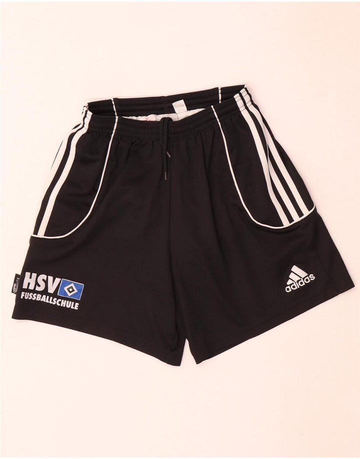Pantaloni scurți sport pentru bărbați Adidas Climalite Graphic XS poliester negru