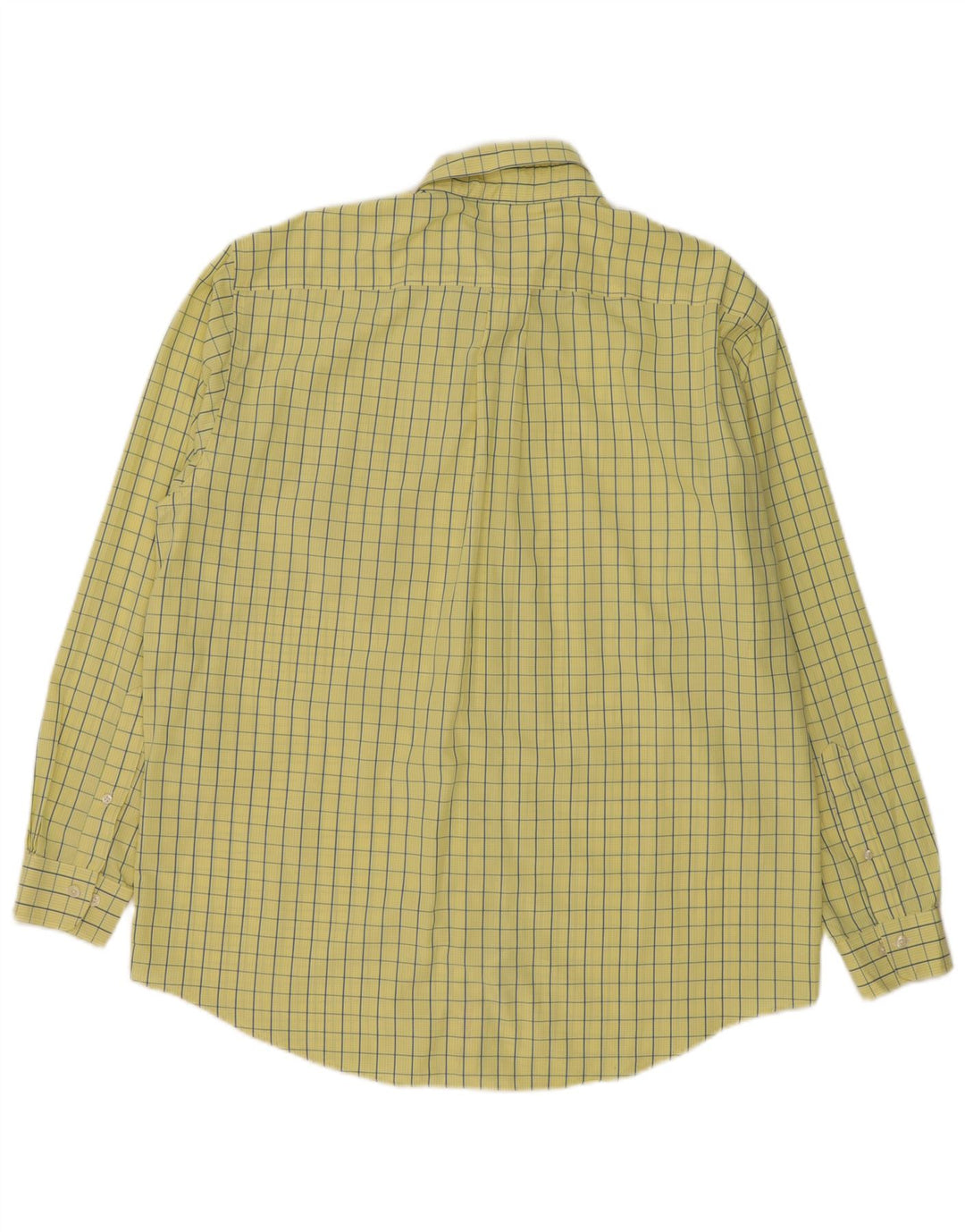 Cămașă pentru bărbați Brooks Brothers, bumbac cu carouri galbene mari