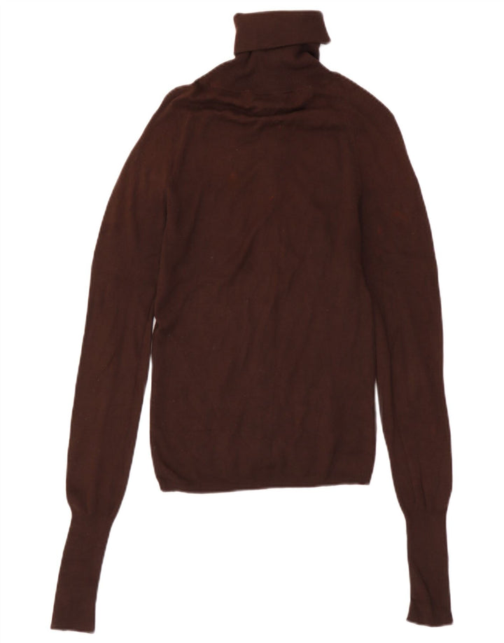 Pulover cardigan pentru femei Zara UK 8 mic, maro, raion