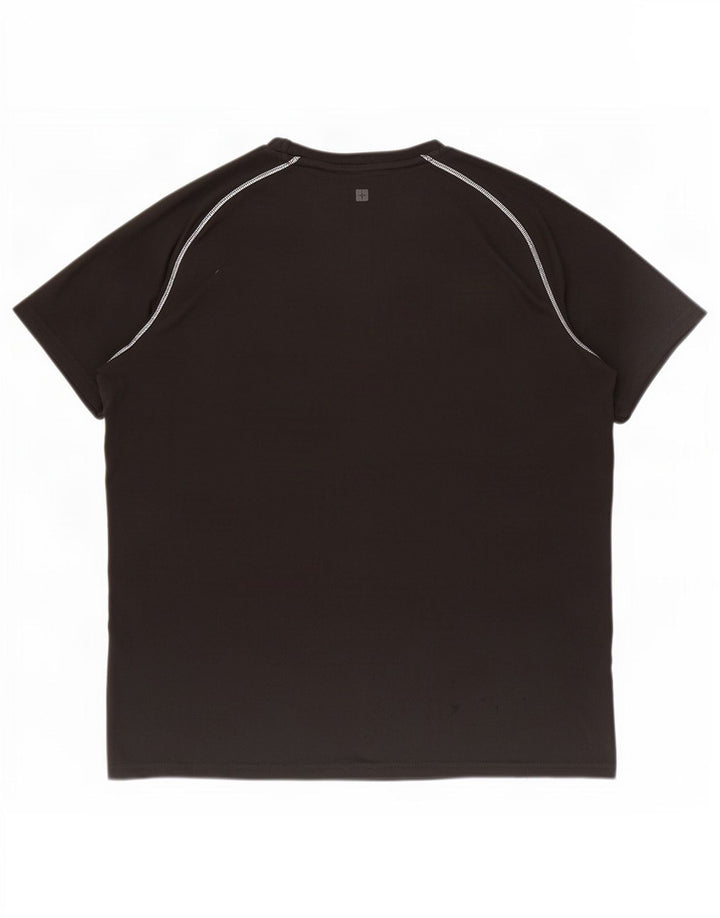 Tricou pentru bărbați Mountain Warehouse Top mare poliester negru