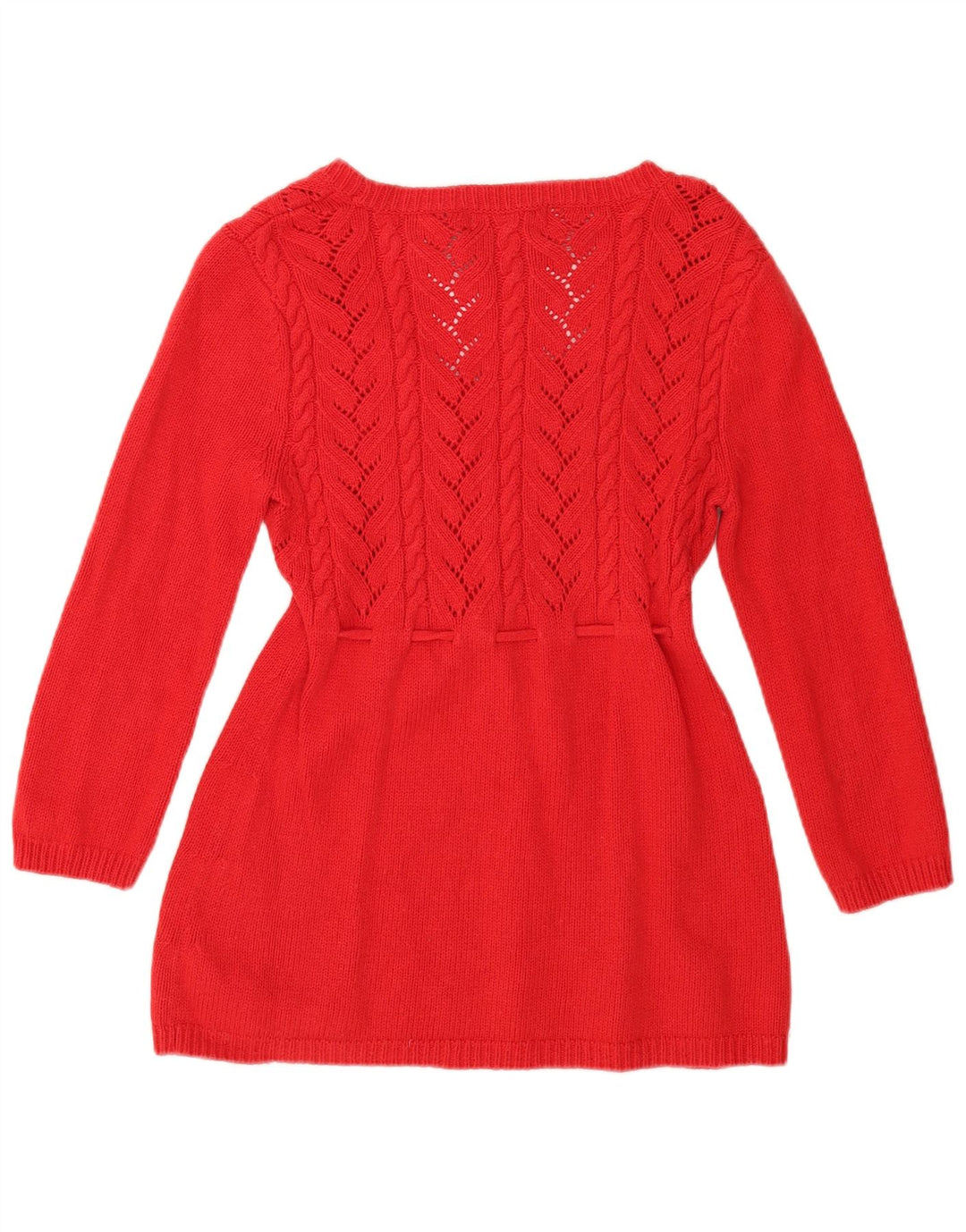 Pulover pentru femei MICHAEL KORS, cu mâneci 3/4, cu gât de barcă, roșu mediu UK 12