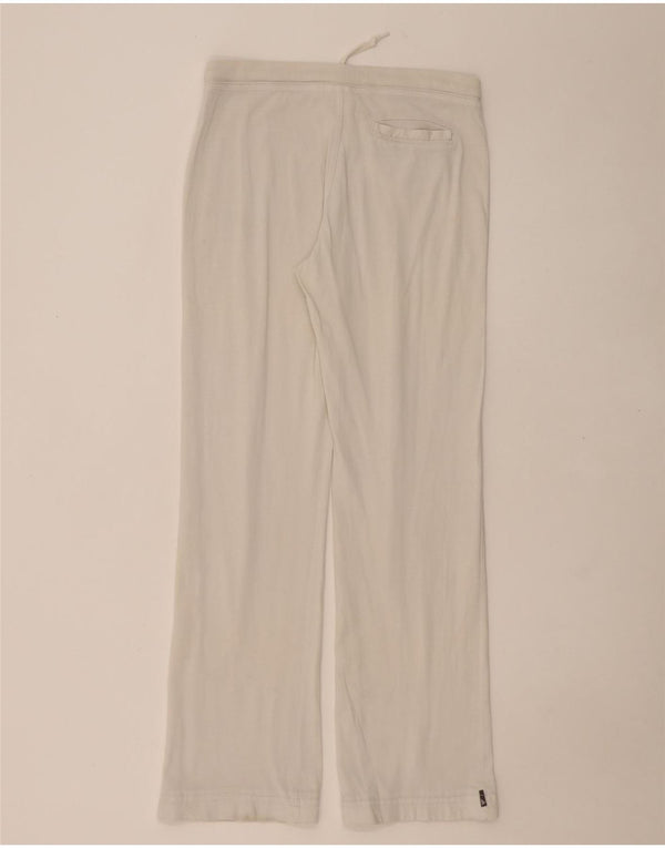 Pantaloni de trening ADIDAS pentru femei UK 14 Medium White