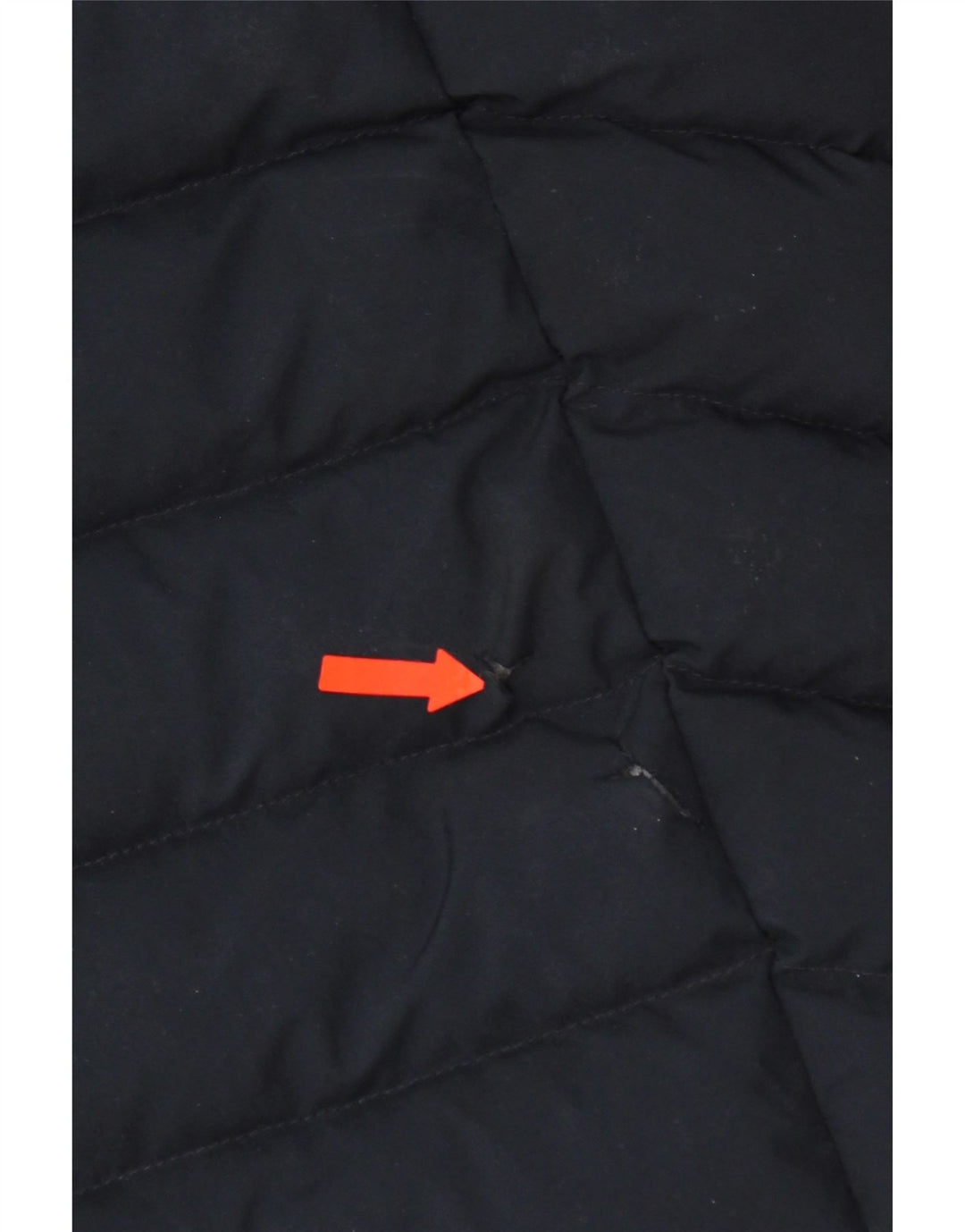 Palton căptușit cu glugă Superdry pentru femei UK 10 mic, albastru bleumarin, poliester