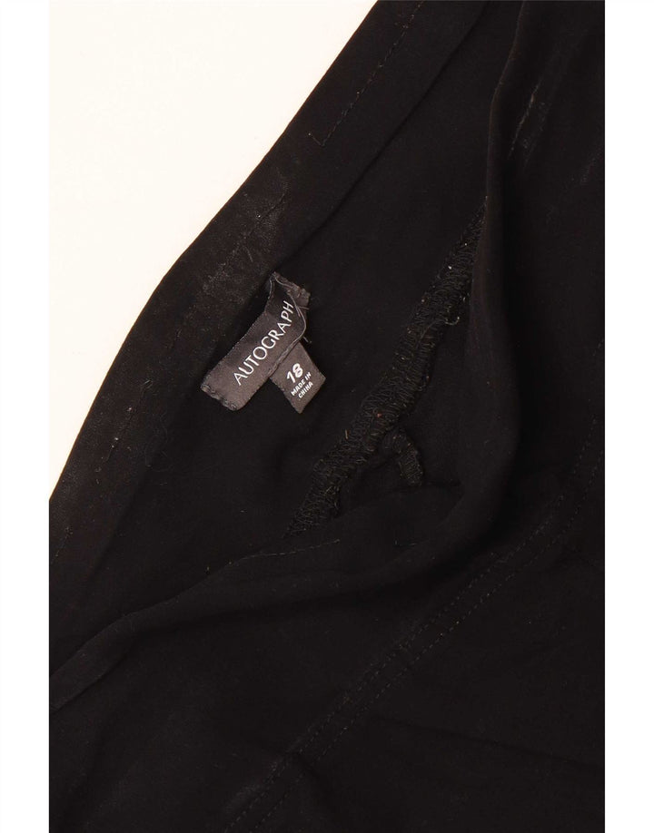Leggings cu autograf pentru femei Marks & Spencer UK 18 XL Negru