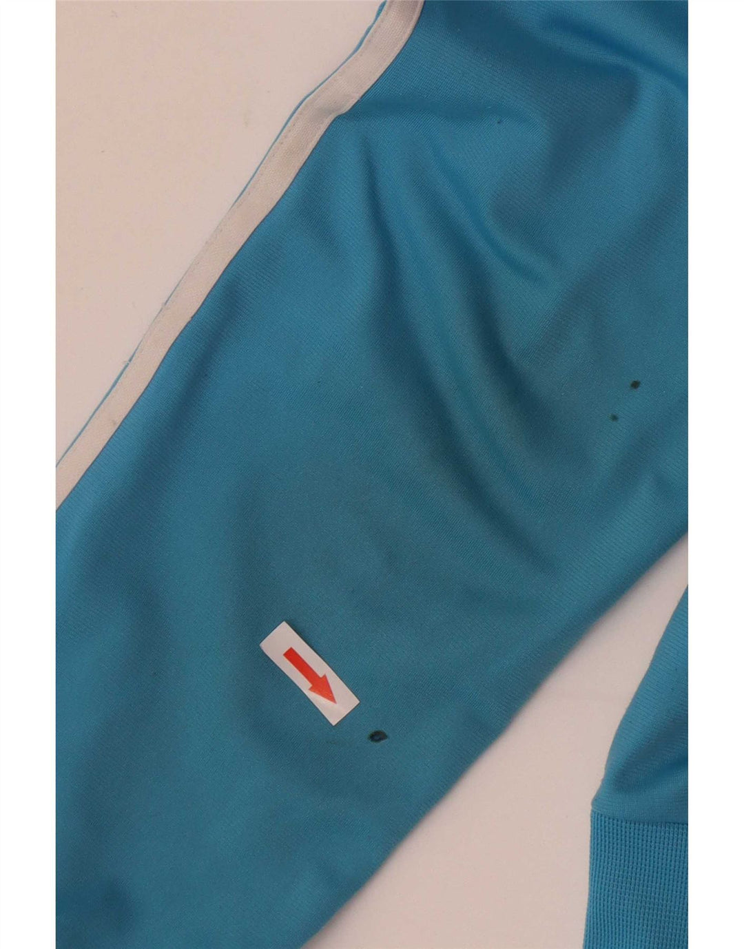 Pulover Adidas pentru bărbați, cu fermoar, poliester mic, albastru