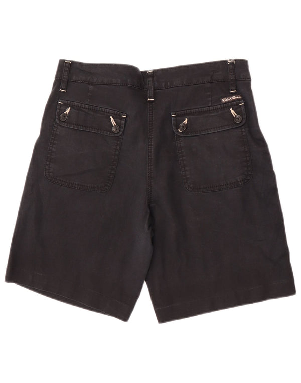 Pantaloni scurti chino pentru femei Conte of Florence IT 42 Medium W28 Bumbac negru
