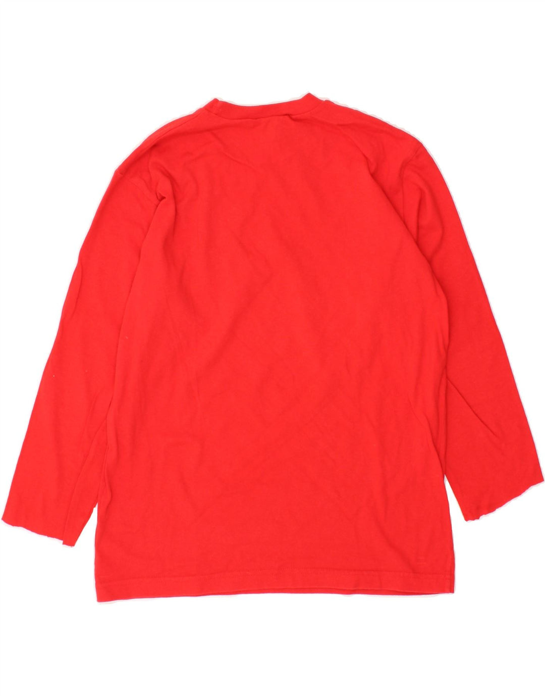 CHAMPION Boys Top Long Sleeve 11-12 Years Red Vintage Champion and Second-Hand Champion from Messina Hembry 